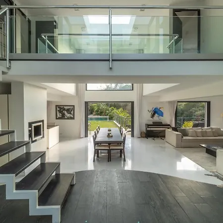 Villa 9m Of Center, Cannes High Luxe Mila 6bdrooms Heated Pool Sauna Cinema Fitness Vallauris