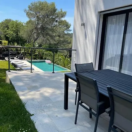 Villa 9m Of Center, Cannes High Luxe Mila 6bdrooms Heated Pool Sauna Cinema Fitness *