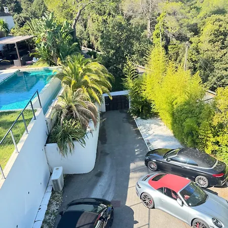 Villa 9m Of Center, Cannes High Luxe Mila 6bdrooms Heated Pool Sauna Cinema Fitness Vallauris